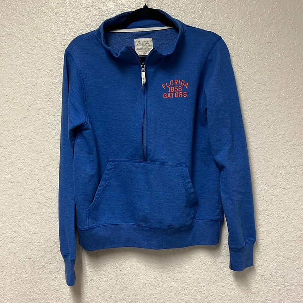 ALTA GRACIA University of Florida Pullover Sweatshirt 3/4 Zip Women Size Large - Picture 2 of 16